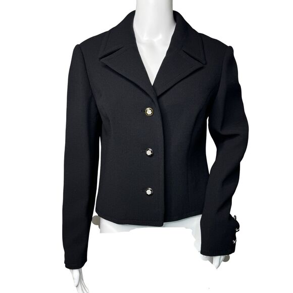 Uli Richter Specia Blazer Womens Large 42 Jacket Preppy Office‎ Business Party - Picture 1 of 10